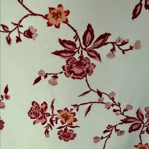 Old Navy Floral Tank Top - Red and White - Picture 3 of 3